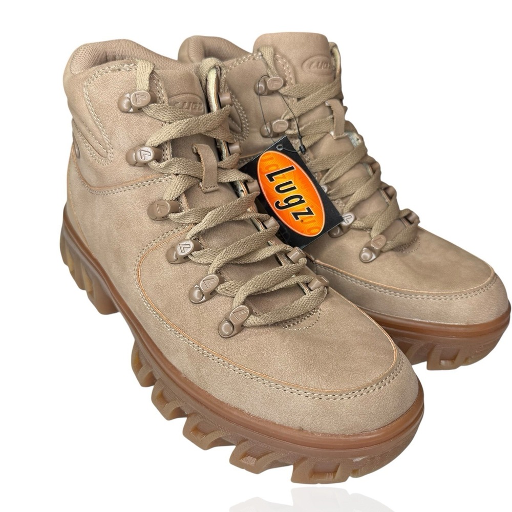 NEW Lugz Colorado MCOLORD-2575 Mens‎ Lace Up Chukka Boots 8 Gum Bottom